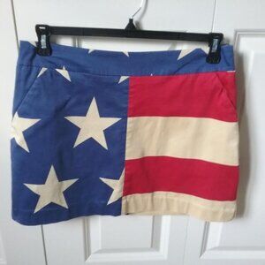Loudmouth Old Glory Skort size 10